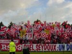 les supporters Lillois au Stadium Nord de Villeneuve d'Asq