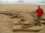 Juan Carlos et son crocodile