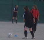 Technique de passe sous les yeux de coach Gaëlle