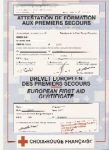 Obtenez l'attestation de formation aux premiers secours