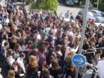les étudiants devant l'amphi