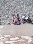 Il va attraper un coup de soleil...