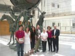 L'équipe de Ambre International et Ambre Maroc avec la directrice communication de la Société Générale Marocaine