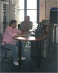 Eric Le Bihan et Pierre Tibérino en pleine réalisation