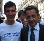 Romain Mouton et Nicolas Sarkozy