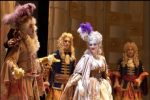 "De gauche à droite: Egeo (Pascal Bertin), Agilea (Brigitte Hool), Arcane (Damien Guillon).