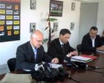 La conférence de presse au siège de l'OGC Nice
