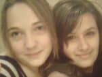 Amandine (à gauche) et Samantha