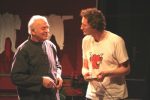 une scène lors de la "première"