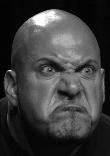 a true wrestler’s face...