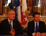 Guillaume Pépy, Président de la SNCF et Christian Estrosi, Député-Maire de Nice