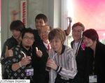 L'ambassadeur et le groupe Sodagreen au Midem