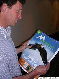 Hervé a supervisé ce dernier lâcher de gypaètes Hervé a supervisé ce dernier lâcher de gypaètes