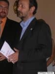 Pado Silvestro, le président de l'association de Cuneo présente le mini-guide