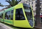 Maquette du tramway. Photo de Jennifer Blouquet