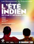 Affiche de l'événement l'Eté indien - Copyright association Polychromes