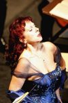 La soprano Denia Mazzola Gavazzeni