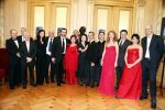 Les artistes et intervenants de cette soirée