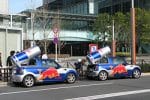 Red Bull utilise cette technique de street marketing - Â© MJTR