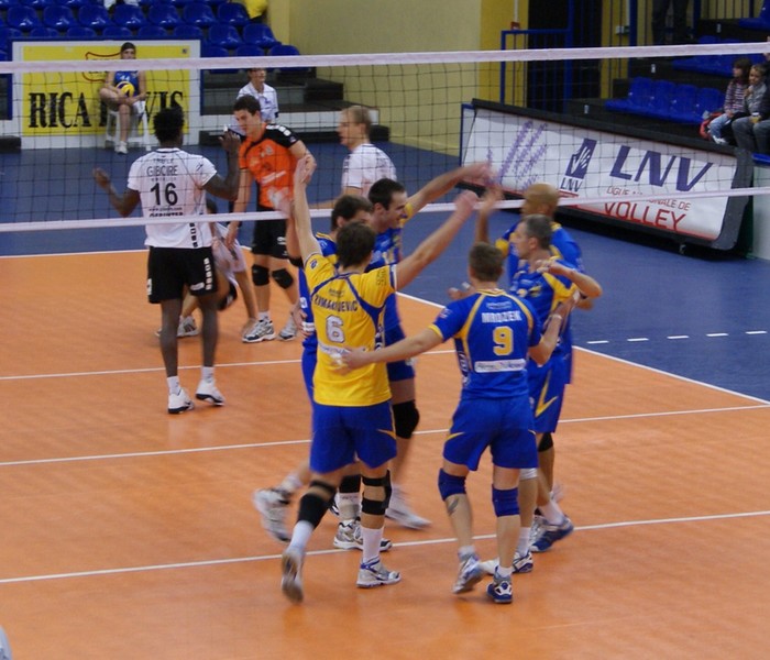 Volley-ball : Nice domine Rennes