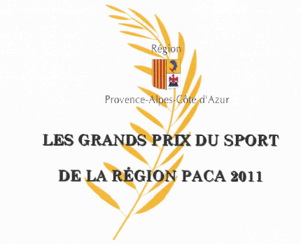 Les lauréats Azuréens des Grands Prix du sport 2011 du Conseil Régional PACA