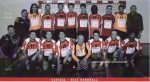 Xavier Barachet (n°4) avec les séniors (saison 2005/06) du Cavigal Nice Handball (© Cavigal Nice Handball)