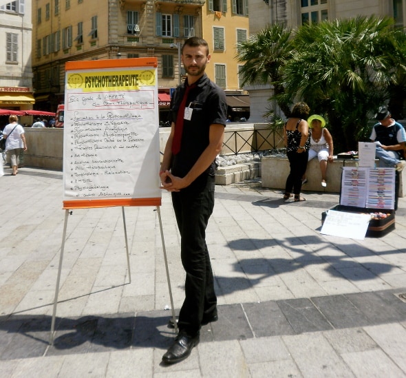 © Nice Premium - The Committee of Psychotherapists of the A-M mobilized on July 1, 2010, against questioning the status of psychotherapist