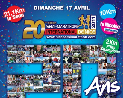 Poster of the half marathon. DR Poster of the half marathon. DR