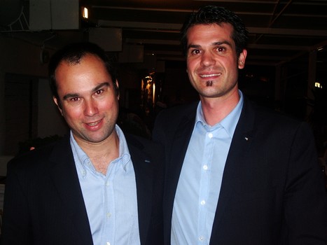 Guillaume Frei, national president of the JCE, and Stéphane Antonelli, president of the JCE of Nice Côte d'Azur. ©Julien Vacheron Guillaume Frei, national president of the JCE, and Stéphane Antonelli, president of the JCE of Nice Côte d'Azur. ©Julien Vacheron