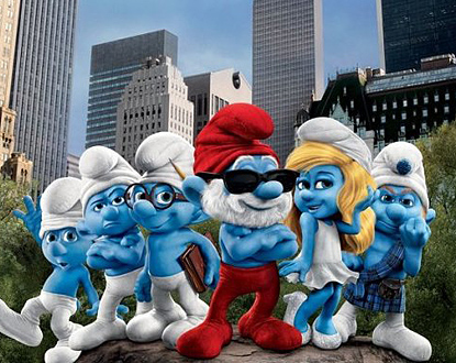 Box-office : les Schtroumpfs nous font voir la vie en bleu