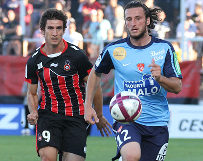 Xavier Pentecôte faces Paul Baysse © Alexandre DEBBACHE OGC Nice Xavier Pentecôte faces Paul Baysse © Alexandre DEBBACHE OGC Nice