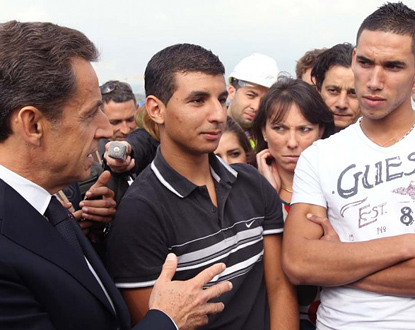 Vidéo : Nicolas Sarkozy à Nice pour une visite consacrée à la formation et à l’insertion des jeunes