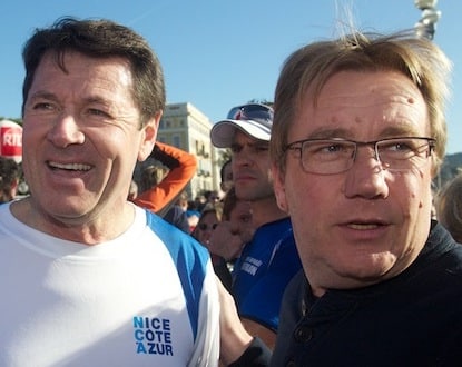 P. Thiriot with the mayor. ©Focalive