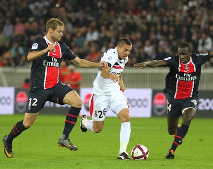 Anthony Mounier battling © OGCNice Media Anthony Mounier battling © OGCNice Media