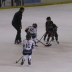 Comme les grands, les jeunes hockeyeurs niçois ont pu jouer devant près de 1 300 personnes. © Marine Picat - Nice Premium