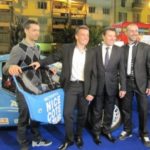 Christian Estrosi, entouré de Christophe Ferrier, David Casteu et Fabien Barel © Marine Picat - Nice Premium