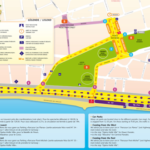 Plan tribunes par © Office du Tourisme et des congrès de Nice