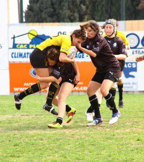 The Pitchounettes and the Parisians did not hold back during impacts ยฉ Olivier Collet The Pitchounettes and the Parisians did not hold back during impacts ยฉ Olivier Collet