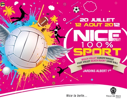 Nice 100% Sport : Tournois de Foot Volley