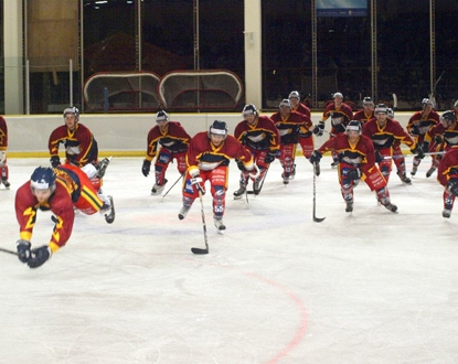 Hockey sur glace : les Aigles de Nice gagnent  dans la douleur