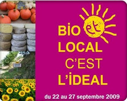 1ère foire de producteurs bio des Alpes-Maritimes.