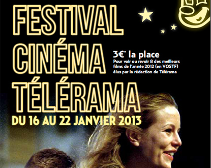 Festival Télérama ? C’est du 16 au 22 janvier prochain!