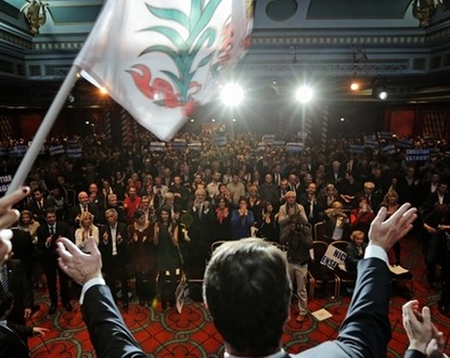 Municipales Nice 2014 : 3 000 personnes pour le projet de Christian Estrosi