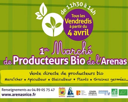 Nouveau: un marché  Bio pour les Niçois