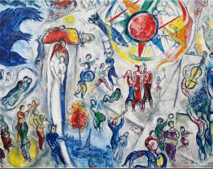Un oeuvre invitée au Muséé Chagall : La vie