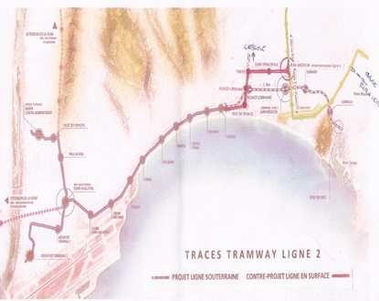 Les anti-tramway souterrain ne demordent pas et continuent leur opposition