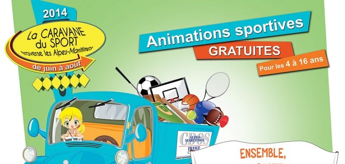 La caravane du sport fait escale à Carros