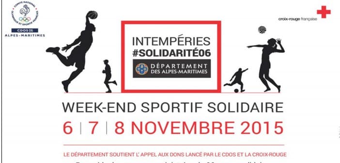 Opération « Week-end sportif solidaire » avec le CDOS des Alpes-Maritimes