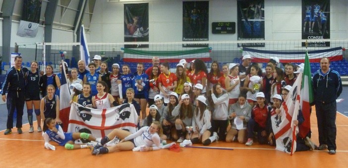 Volley: Un tournoi franco-italien très réussi pour clôturer en beauté l’année du secteur amateur du Nice VB