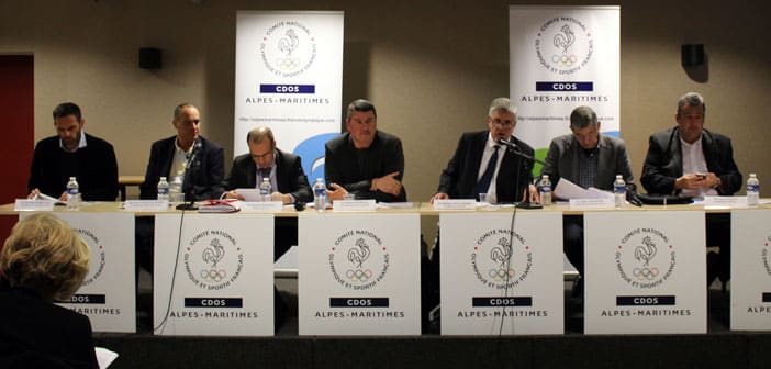 Remises de trophées du Comité départemental Olympique et Sportif du 06